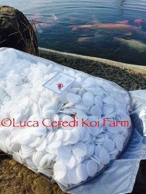 Materiali filtranti Luca Ceredi Koi Farm