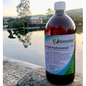 1 litro biocondizionatore GreenVet Gill Fish Professional