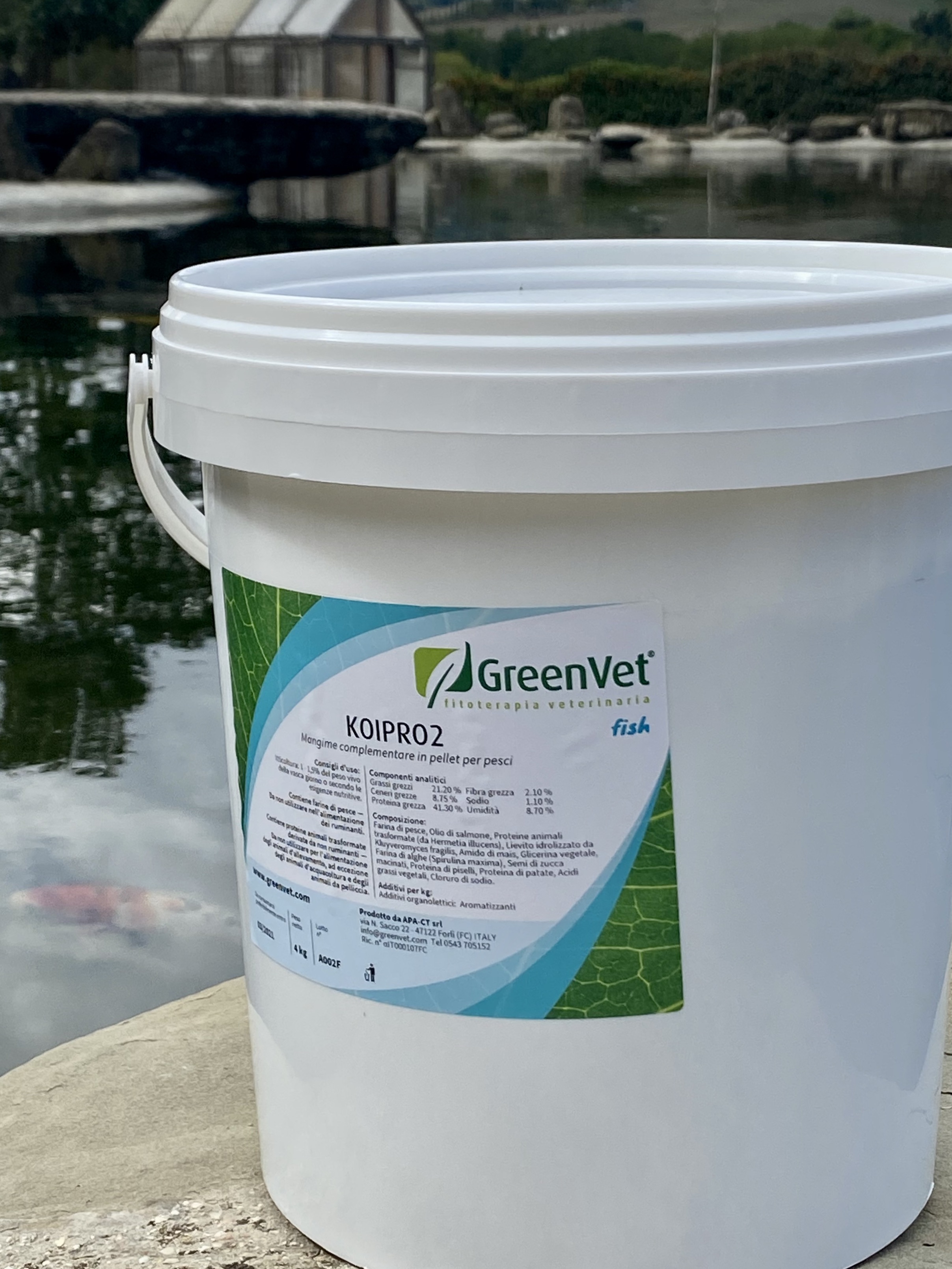 4 kg mangime Greenvet koipro2