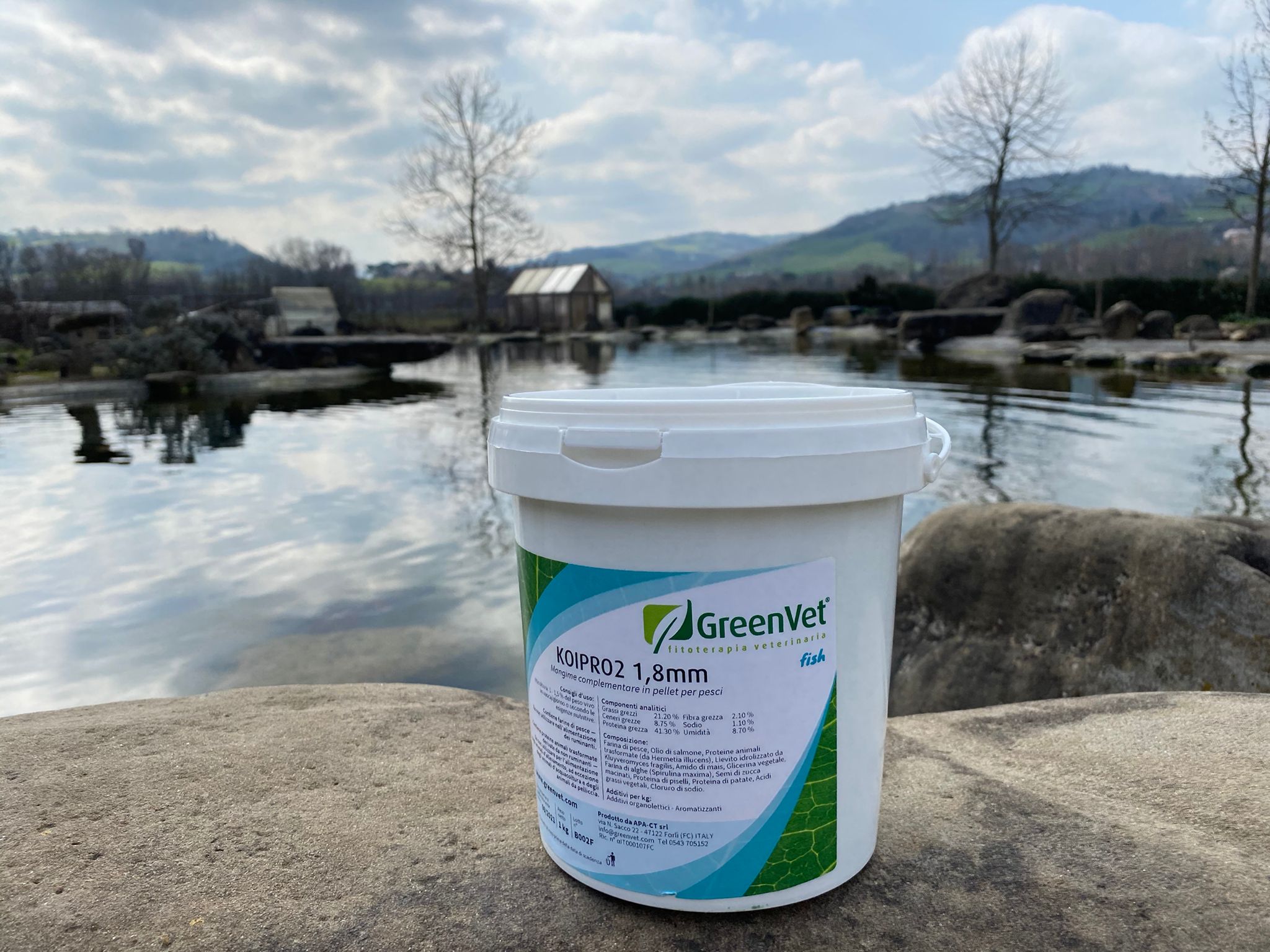1 kg mangime Greenvet koipro2 da 1,8 mm
