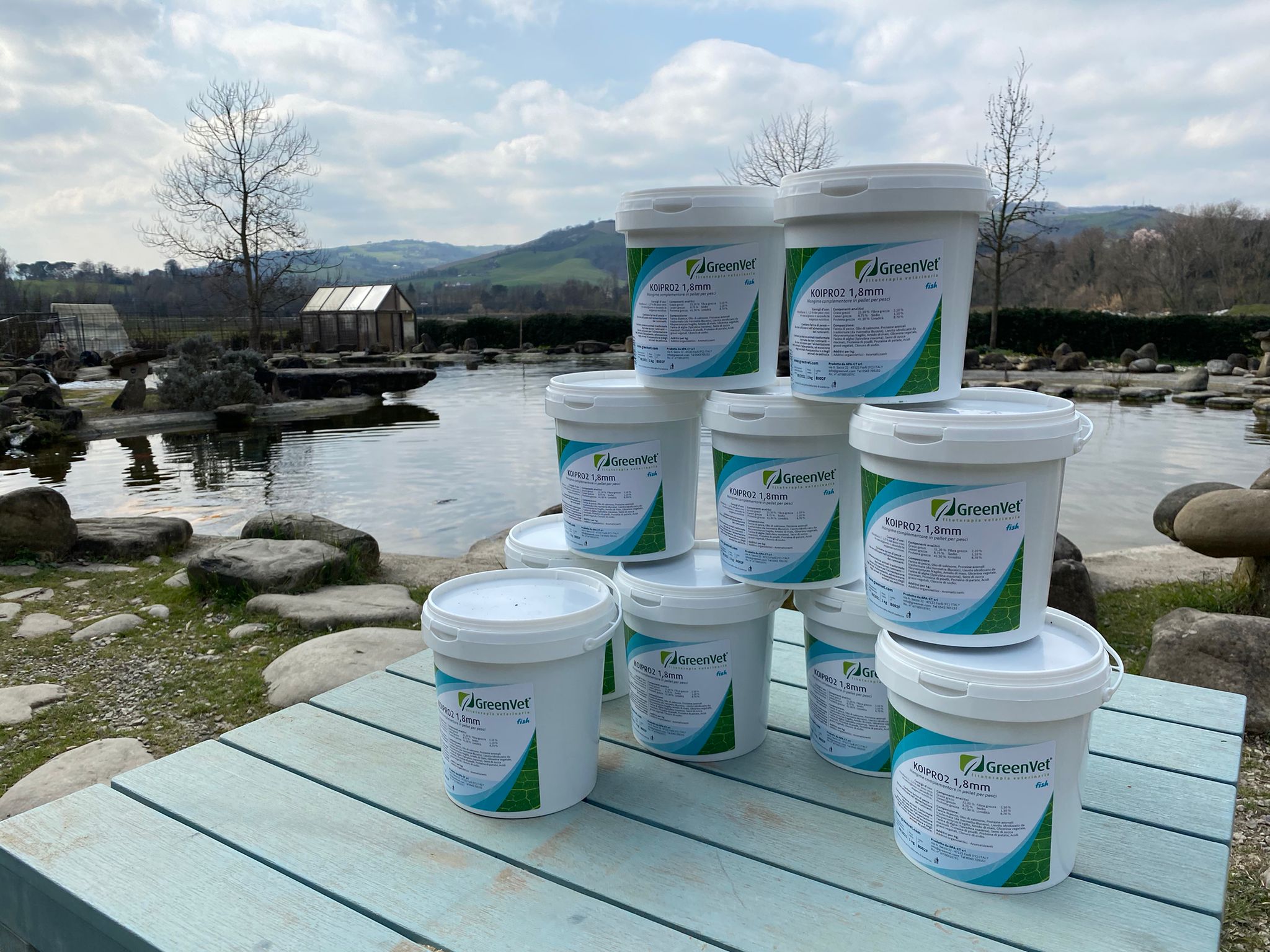 1 kg mangime Greenvet koipro2 da 1,8 mm